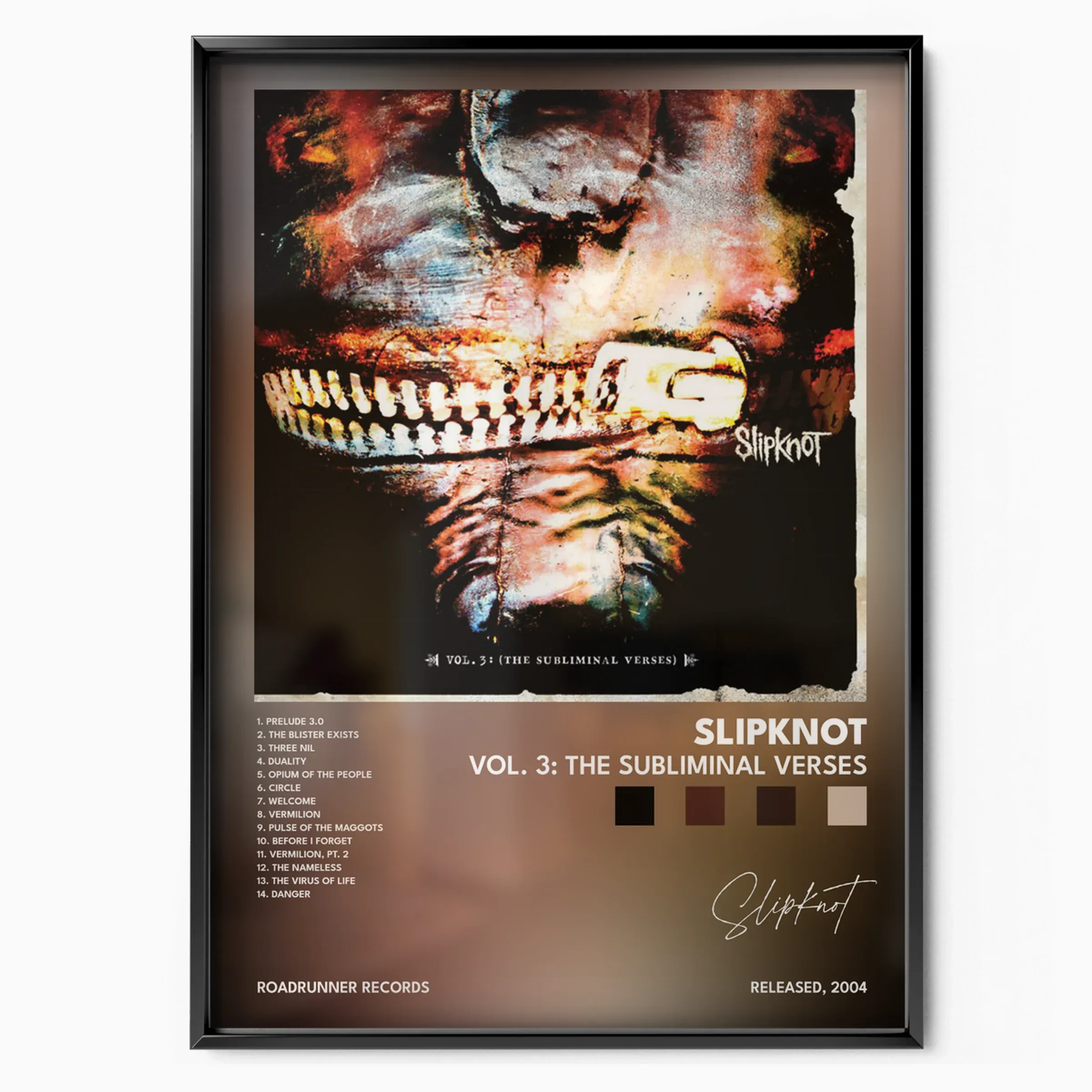 Vol. 3: The Subliminal Verses poster