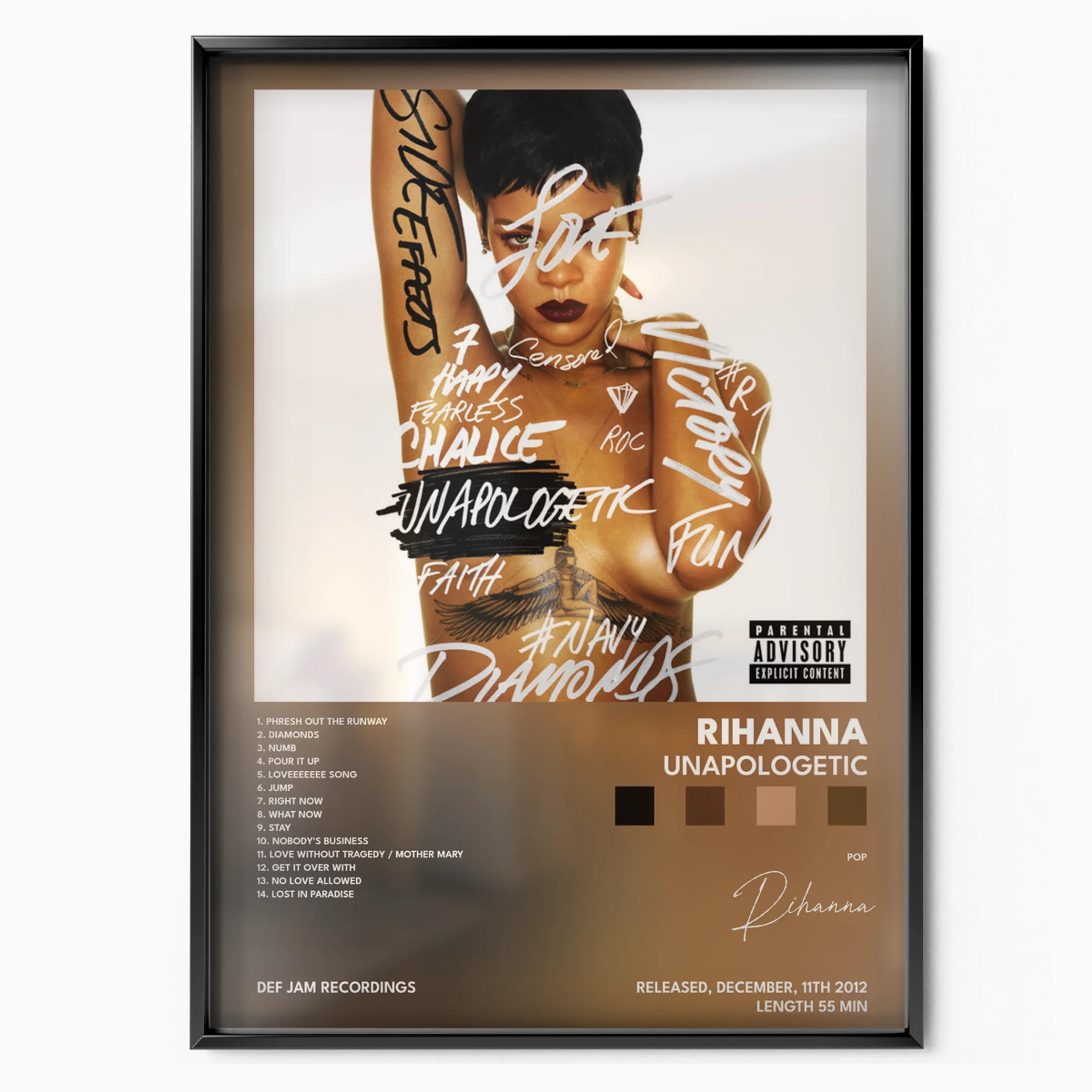 Unapologetic poster