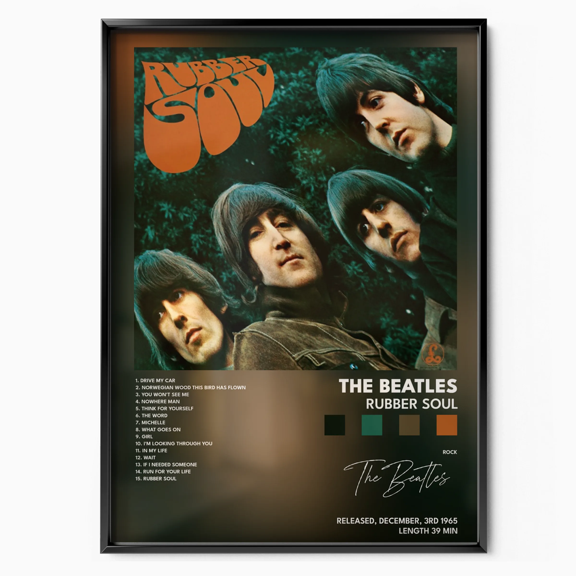 Rubber Soul poster