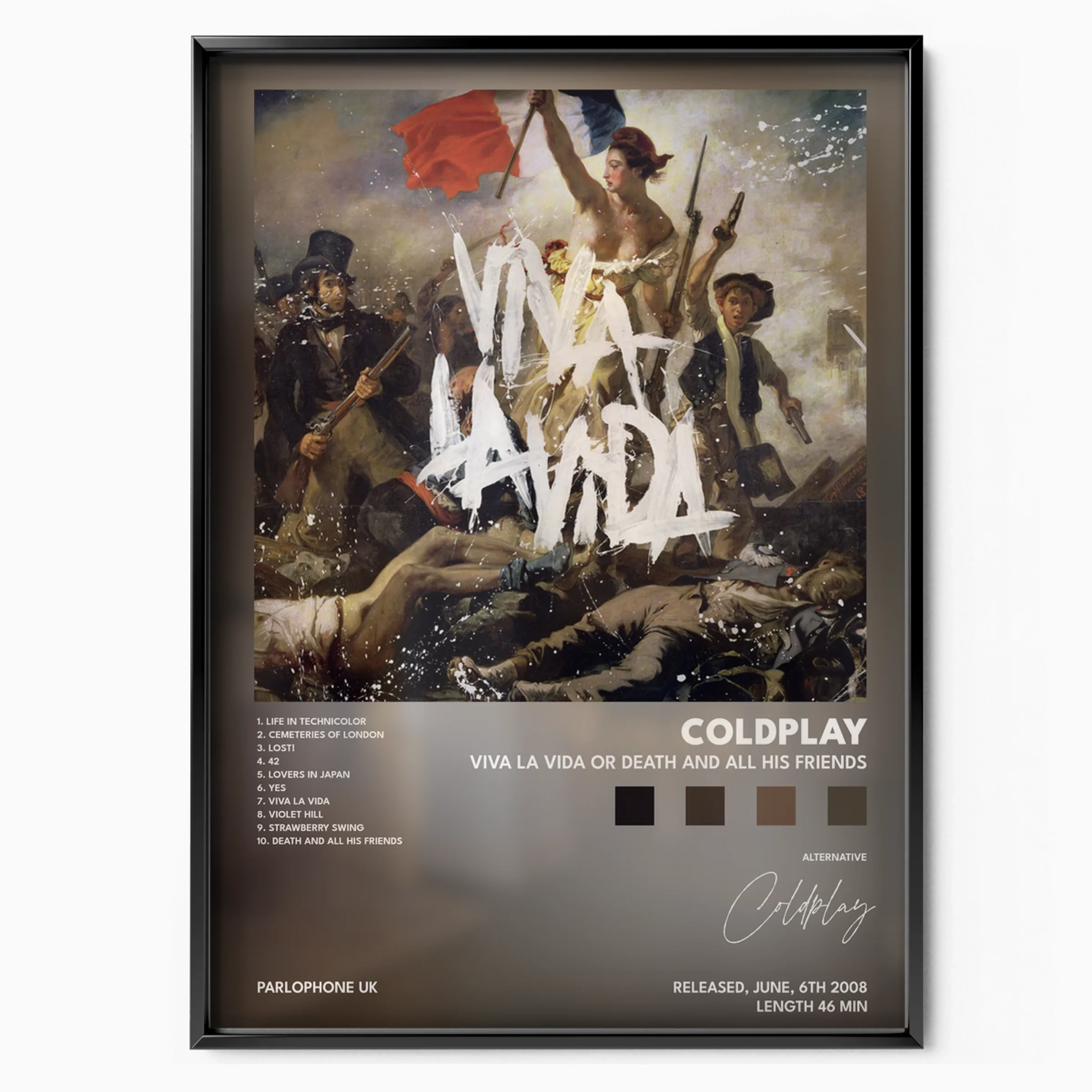 Viva la Vida or Death and All His Friends poster