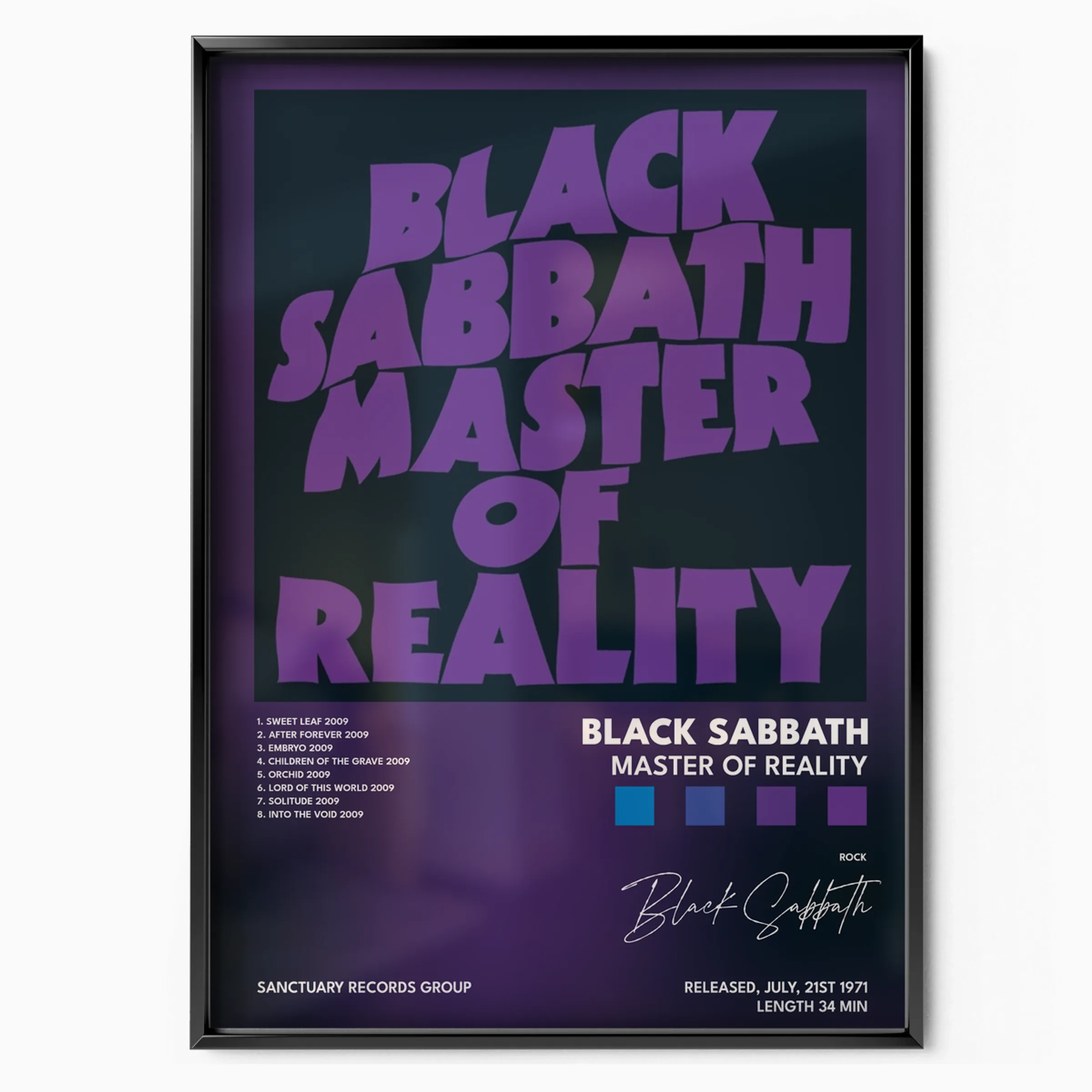 Master of Reality poster