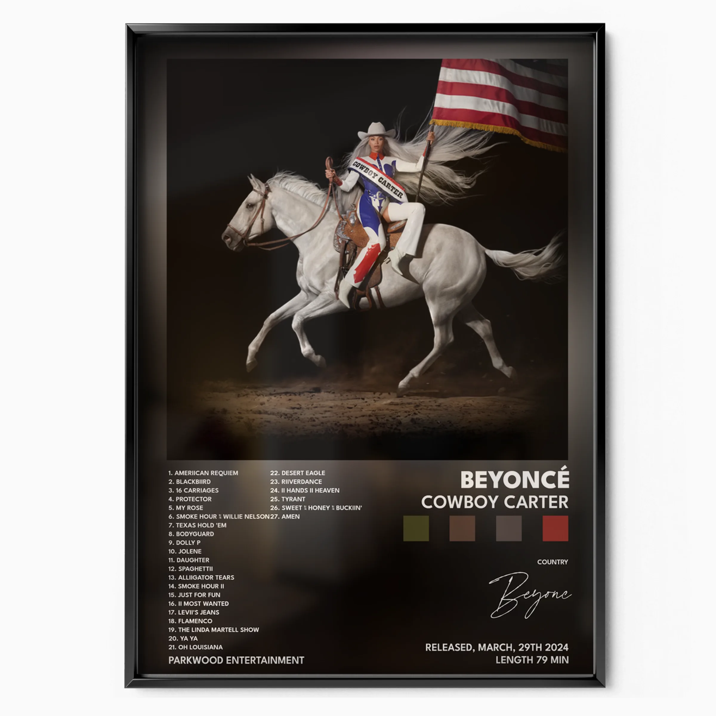 Cowboy Carter poster