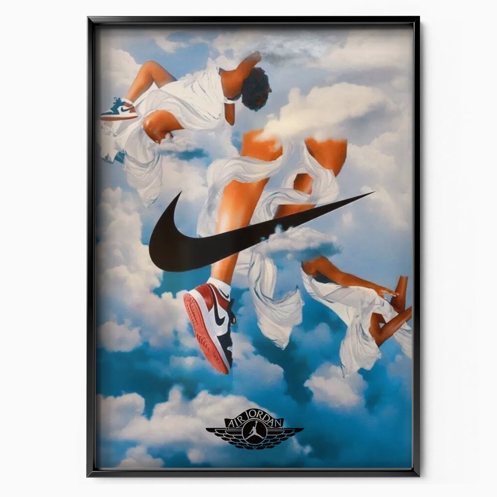Sky Kicks poster, museum grade matte print