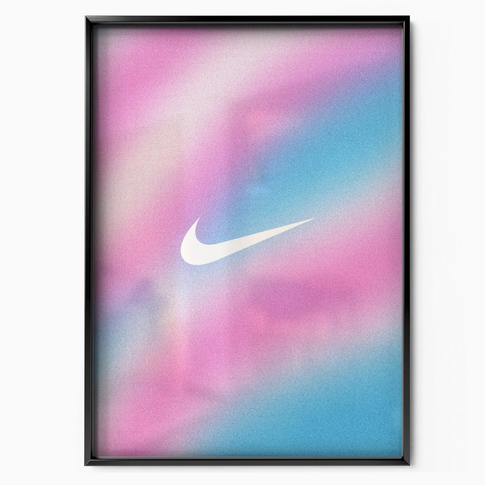 Cukierki Nike Blur poster, museum grade matte print