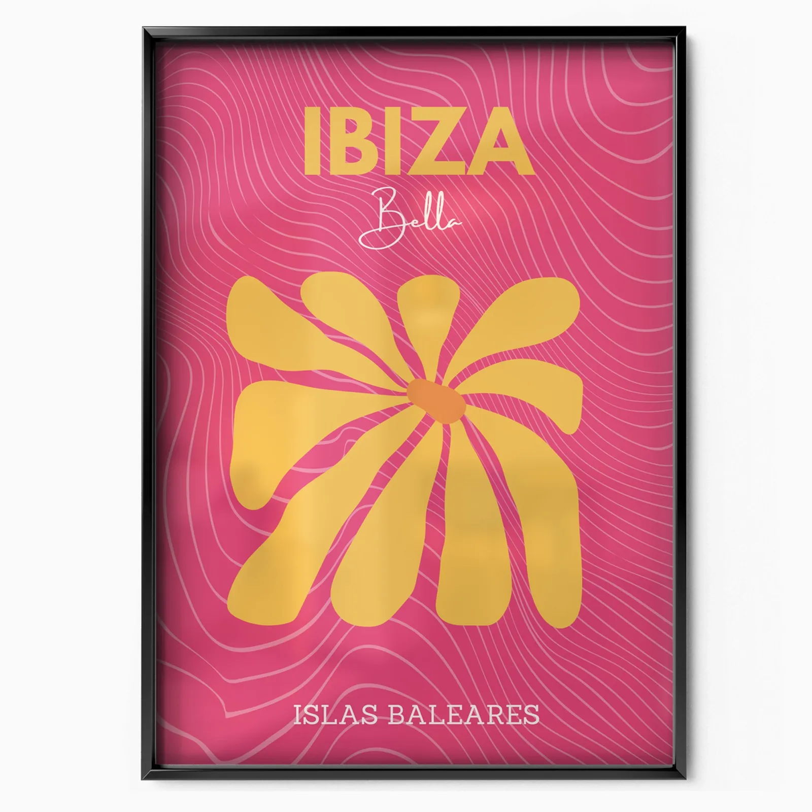 Ibiza Solnedgang poster