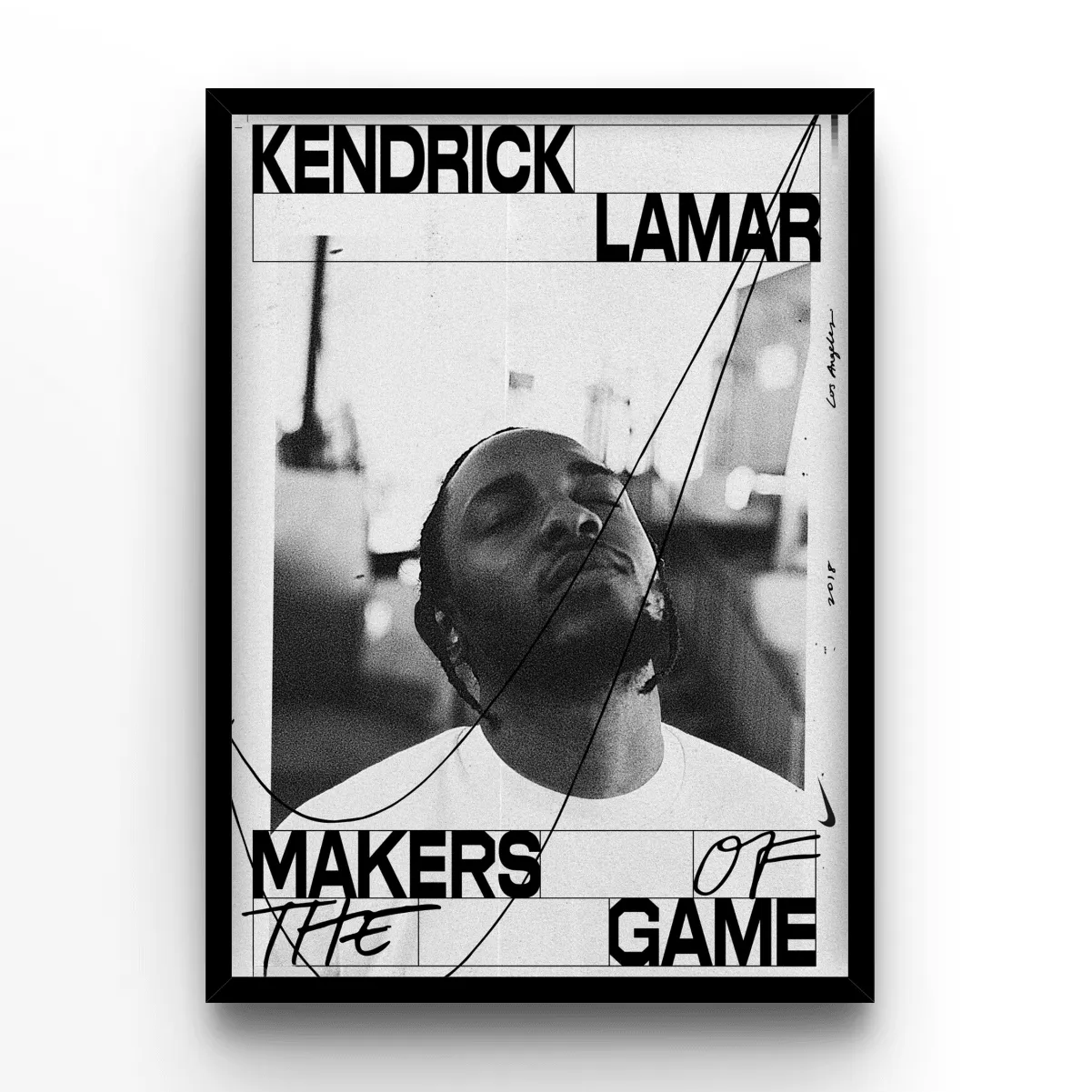 Kendrick Lamar poster, museum grade matte print