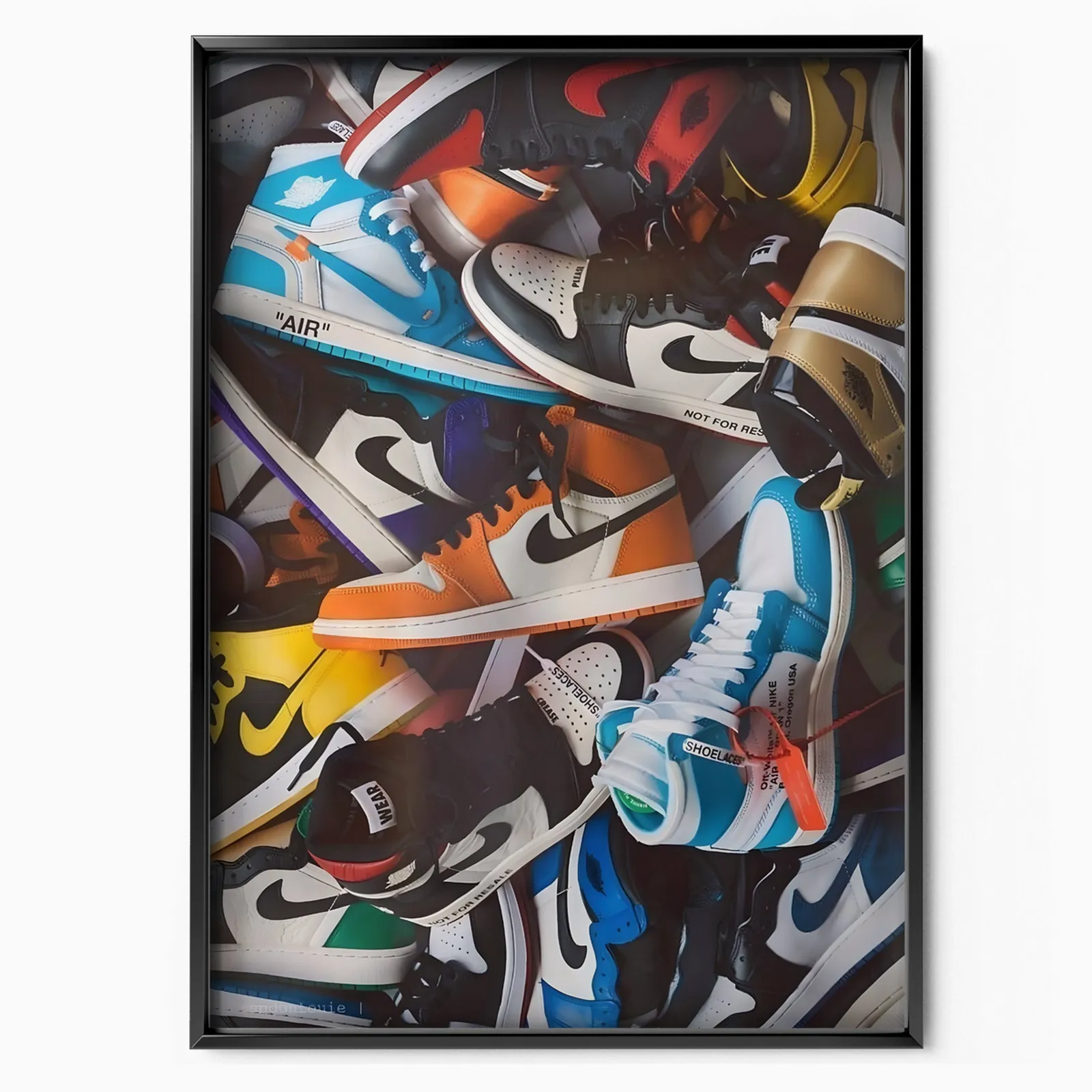 Colorful Sneakers poster