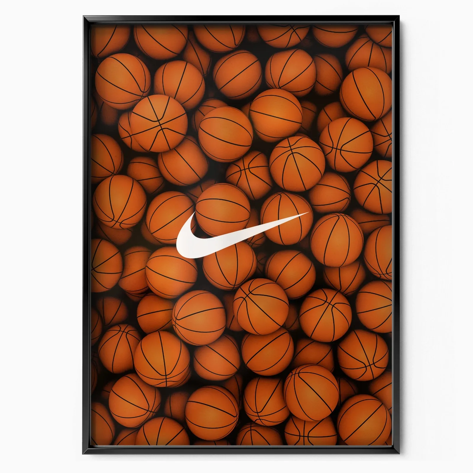 Piłki Nike poster, museum grade matte print