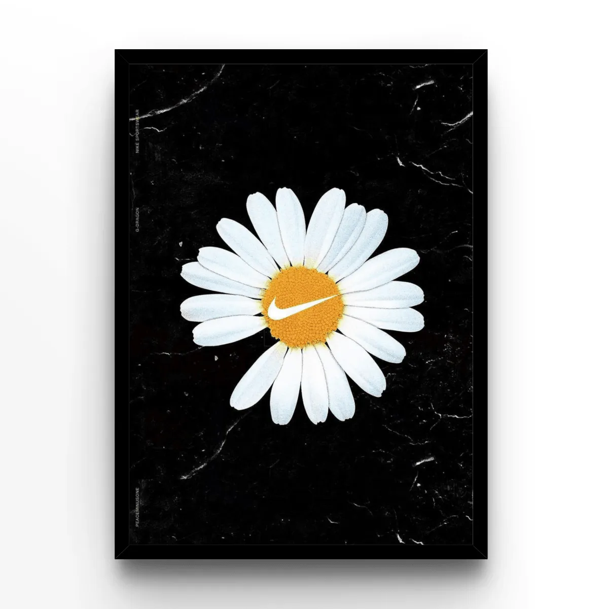 Kwiaty Nike poster, museum grade matte print