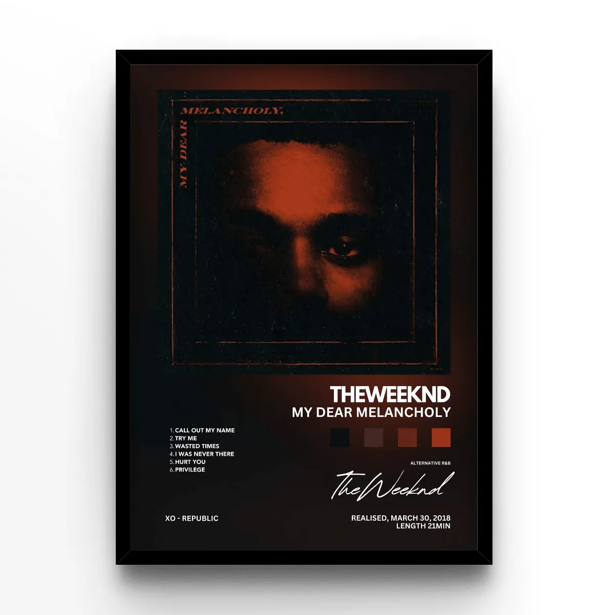My Dear Melancholy poster