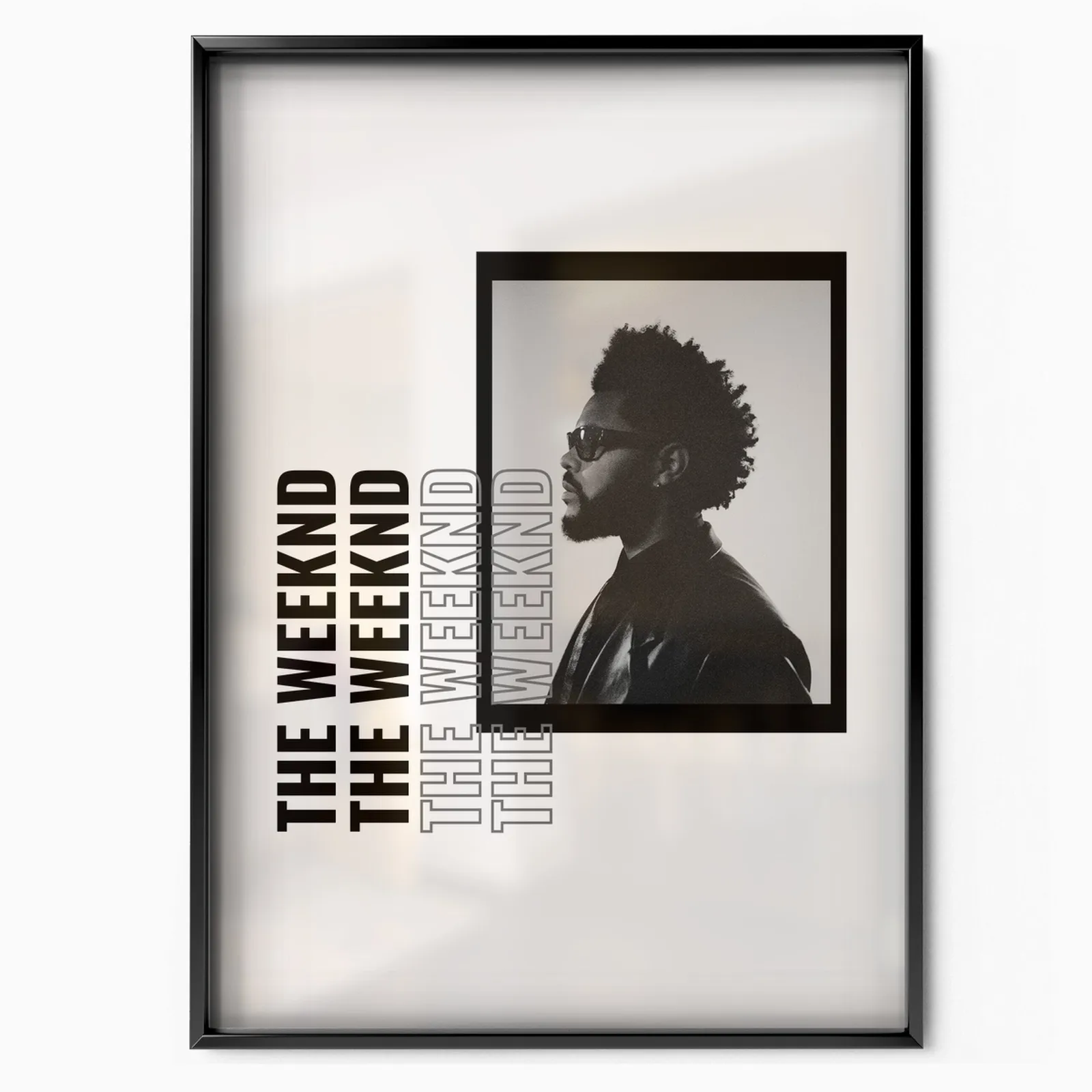 The Weeknd poster, museum grade matte print