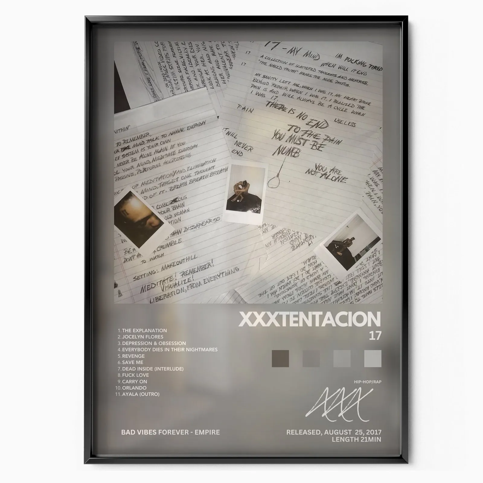 XXXTentazione 17 poster, museum grade matte print