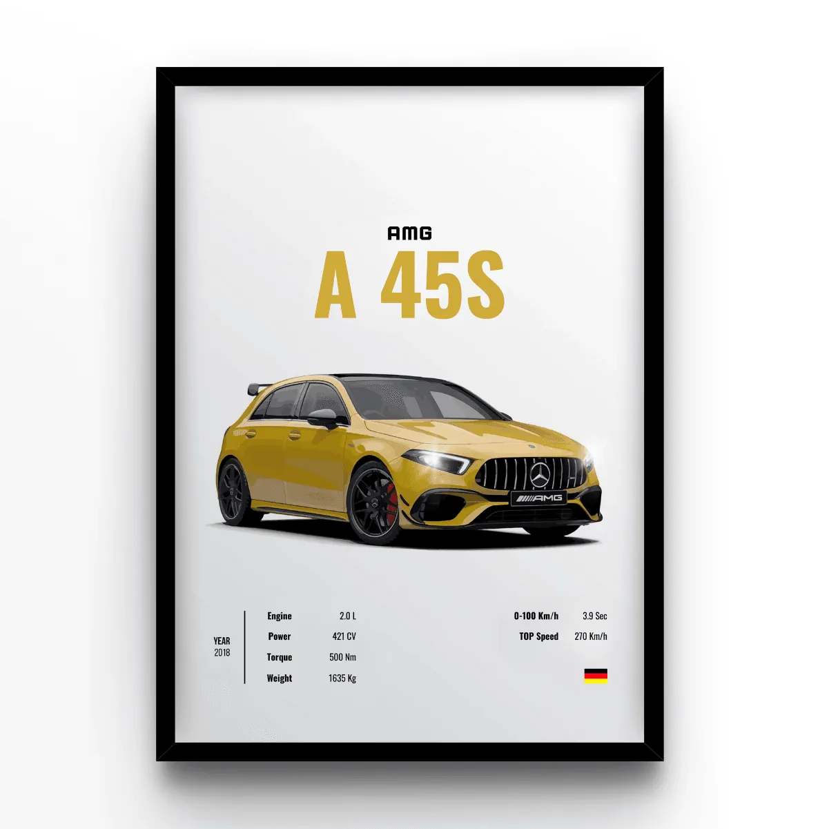 Mercedes AMG A 45S poster