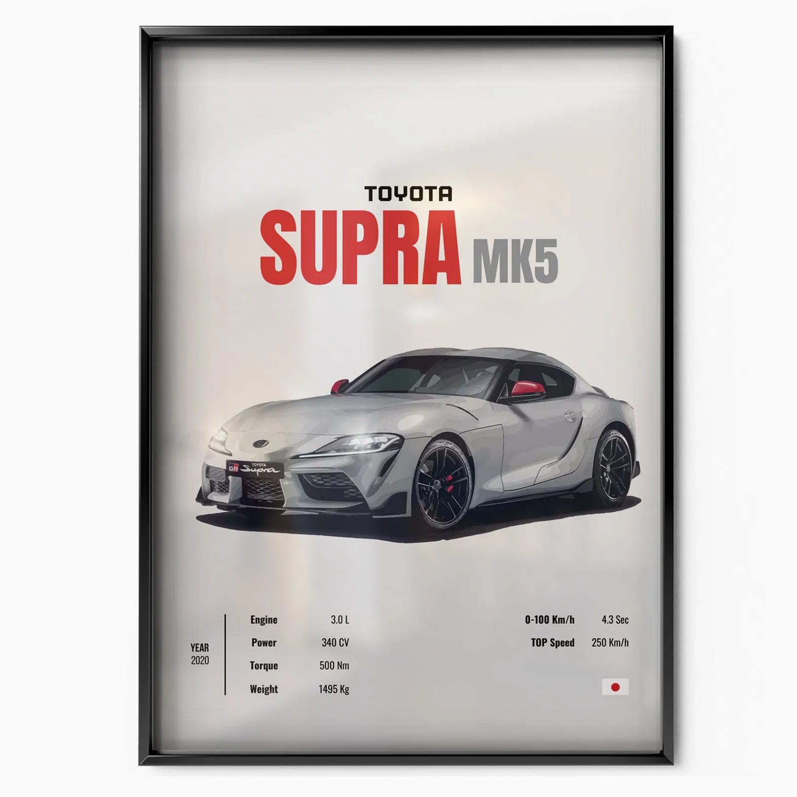 Toyota Supra MK5 poster