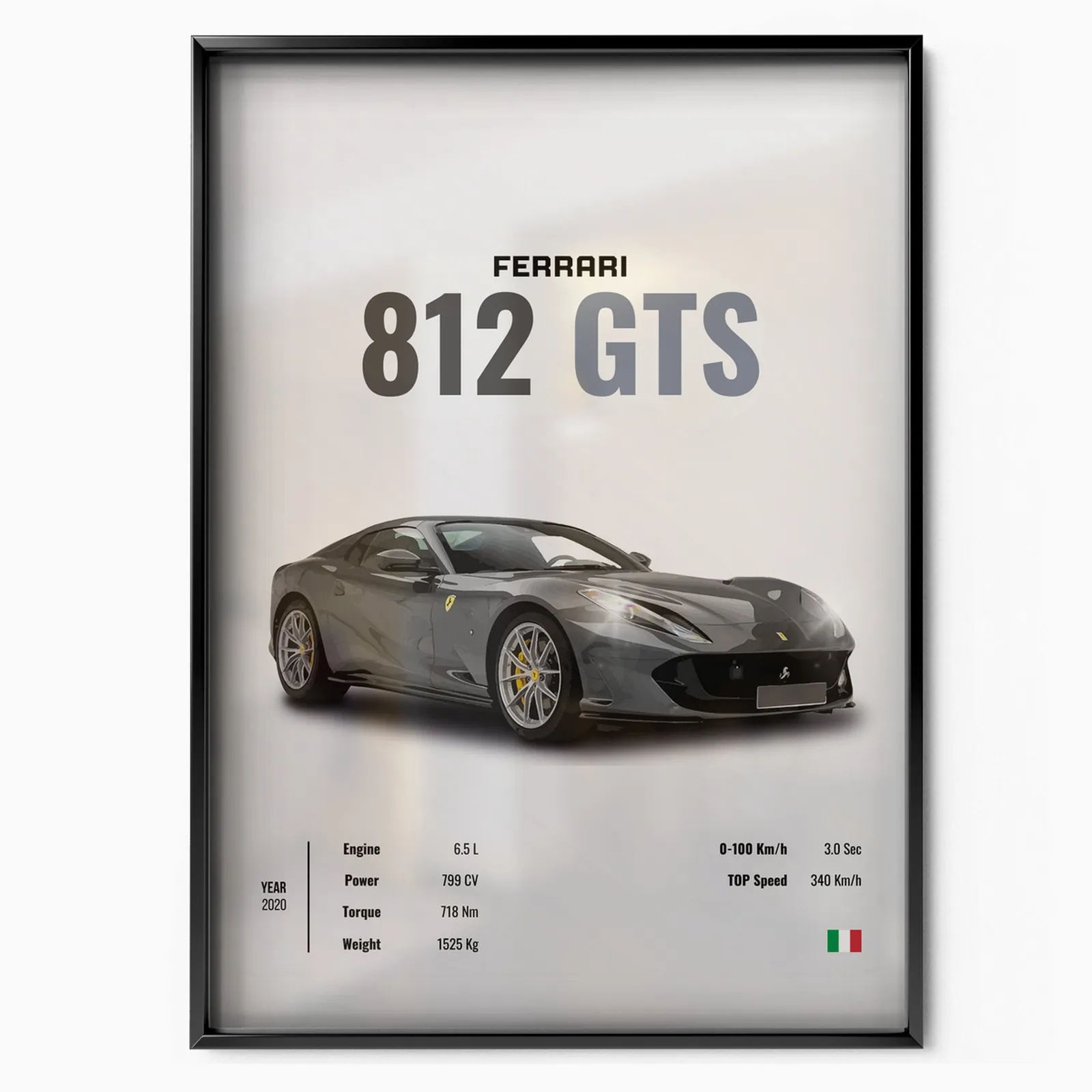 Ferrari 812 GTS poster