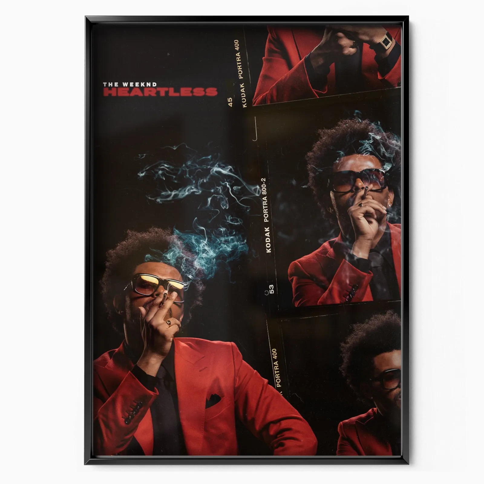 The Weeknd Heartless poster, museum grade matte print