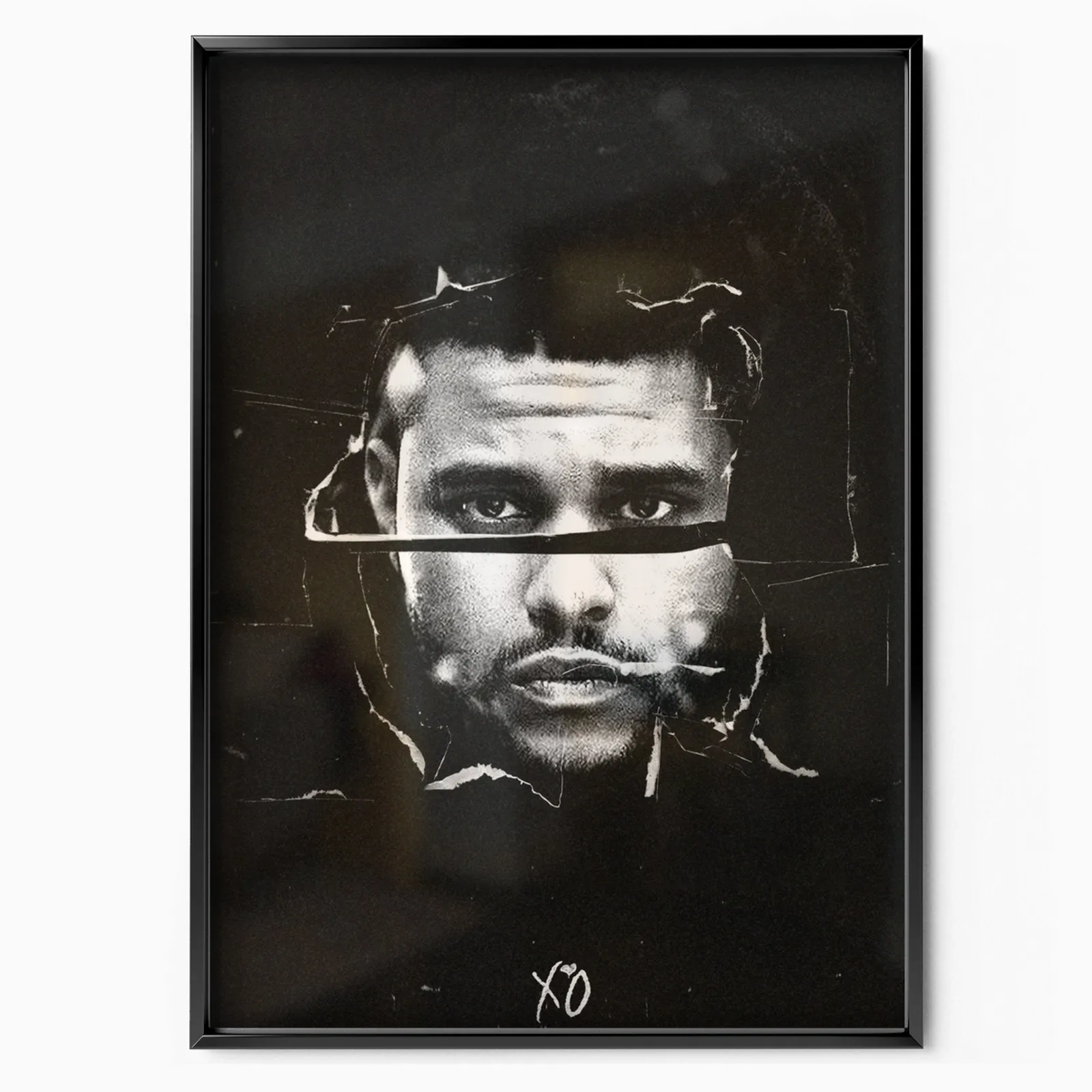 The Weeknd B&W poster, museum grade matte print