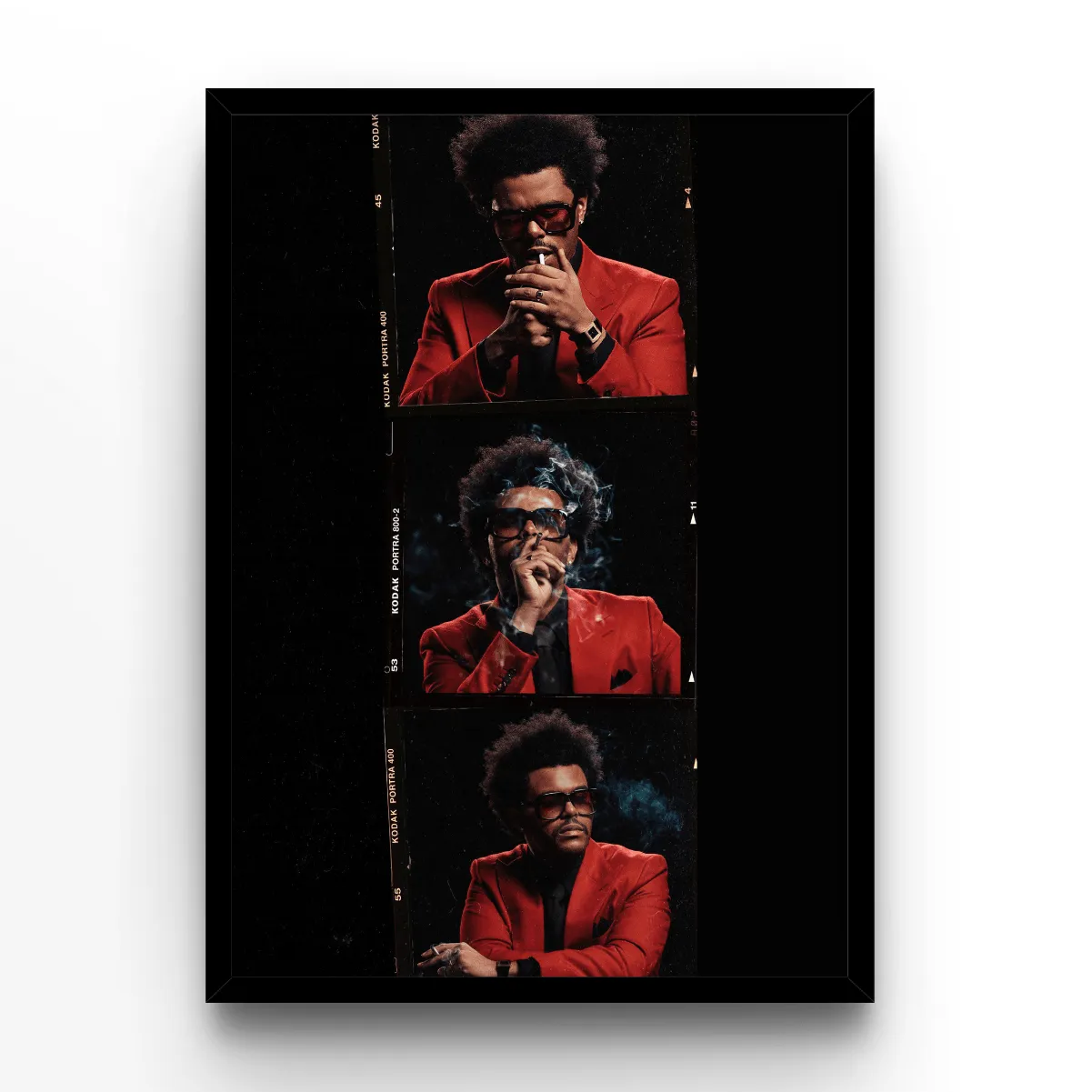 The Weeknd Heartless Polaroid poster, museum grade matte print