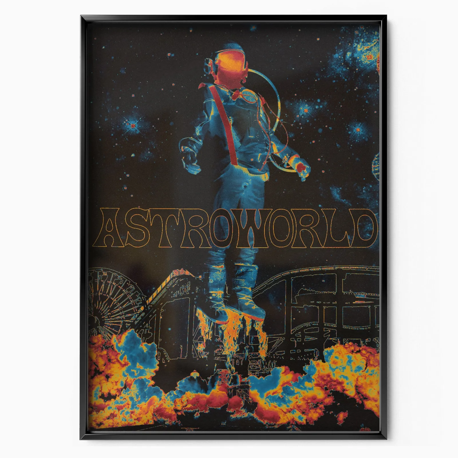 Astroworld Astroboy poster, museum grade matte print