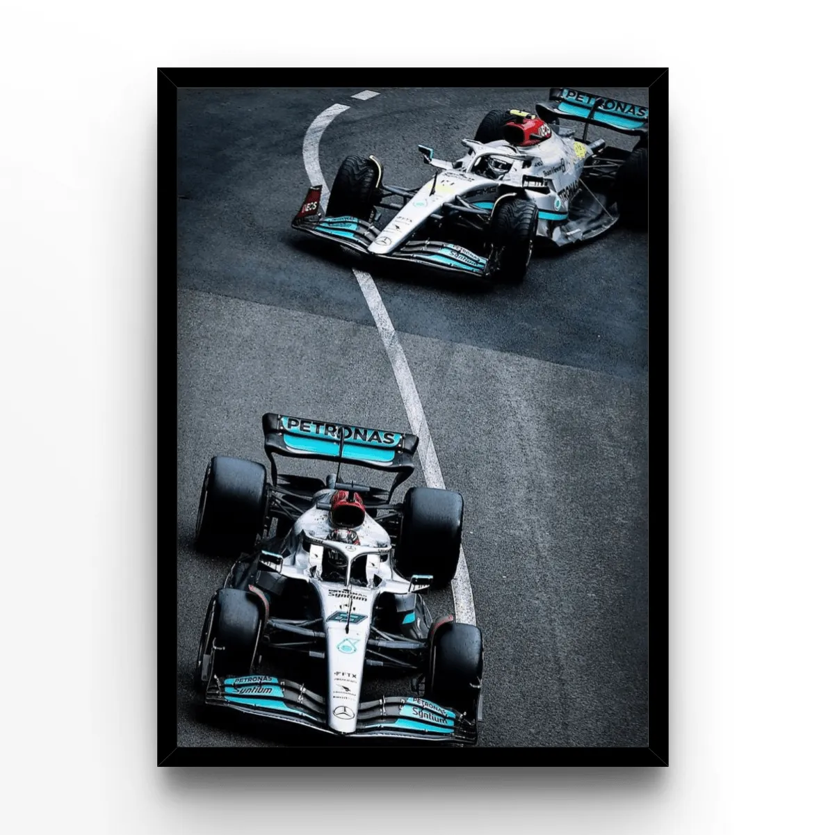 Mercedes Drivers poster