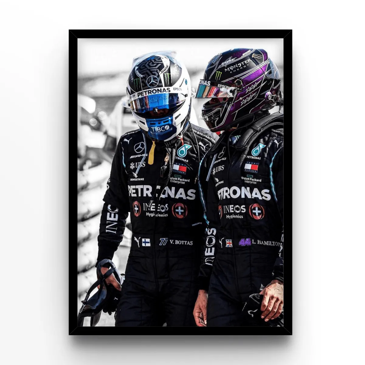 Mercedes Hamilton & Russell poster