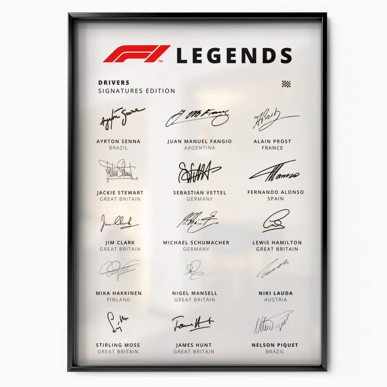F1 Legends poster