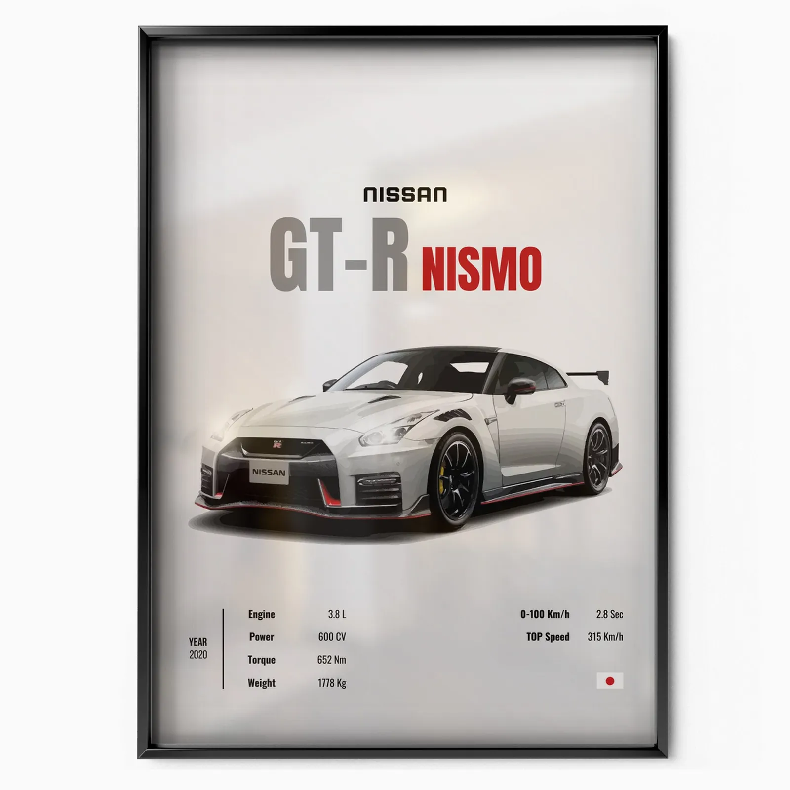Nissan GT-R Nismo poster