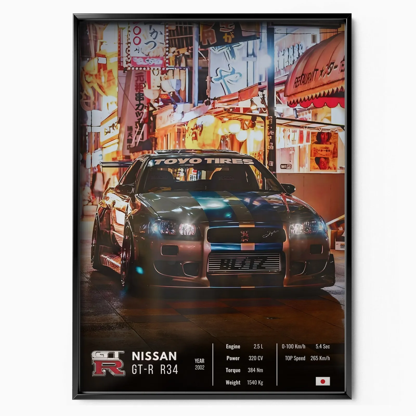Nissan GT-R R34 Collector poster
