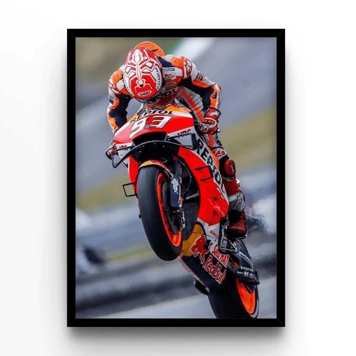 Racing Legend Wheelie poster