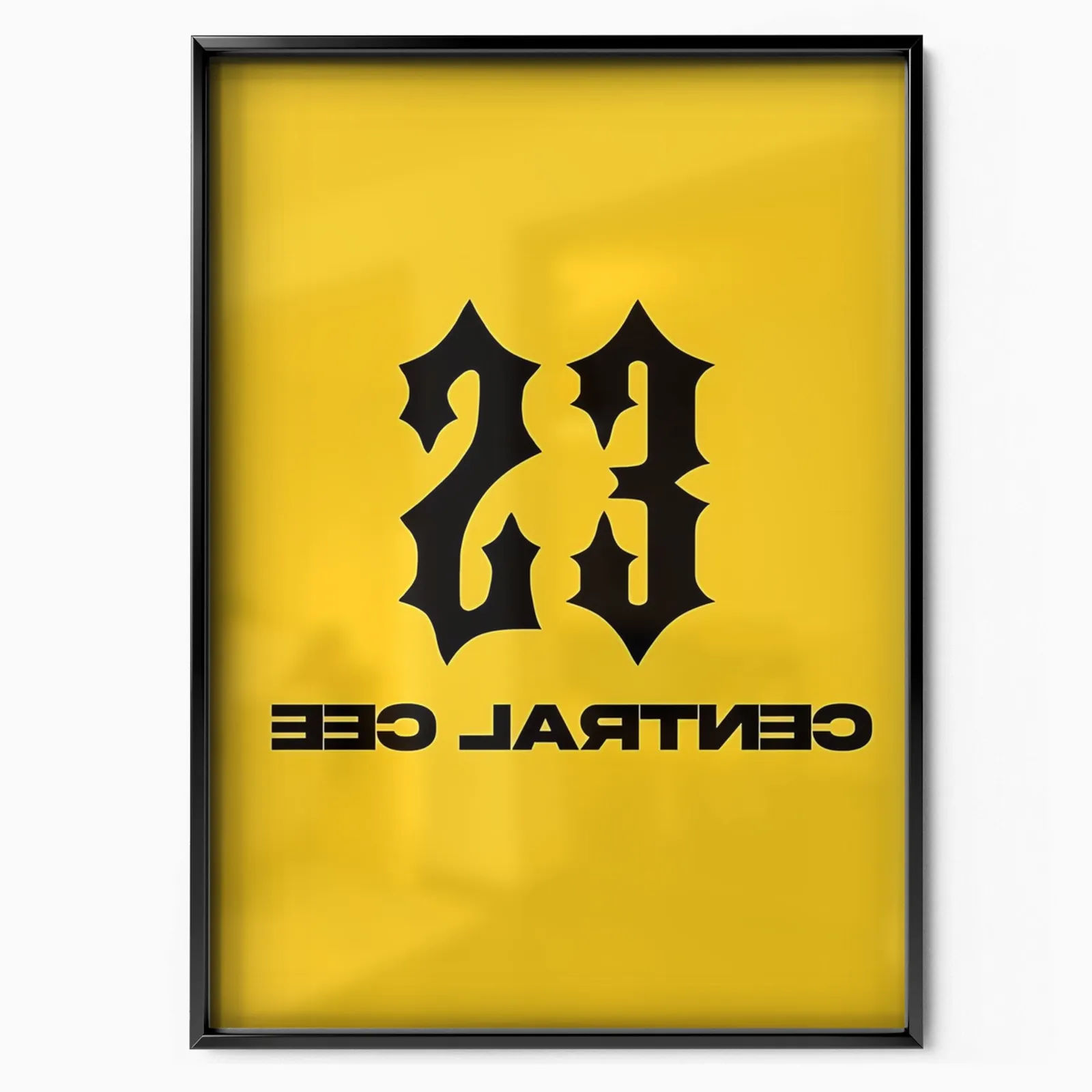 23 Logo poster, museum grade matte print