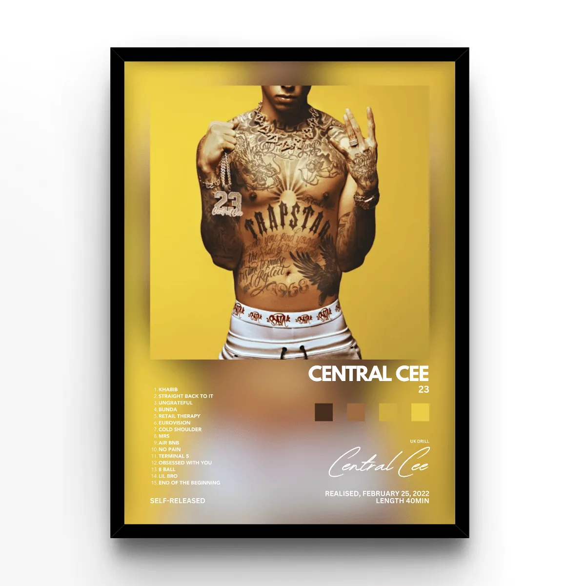 Central Cee - 23 poster