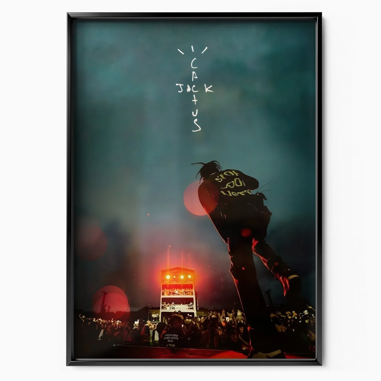 Concerto di Travis Scott poster, museum grade matte print