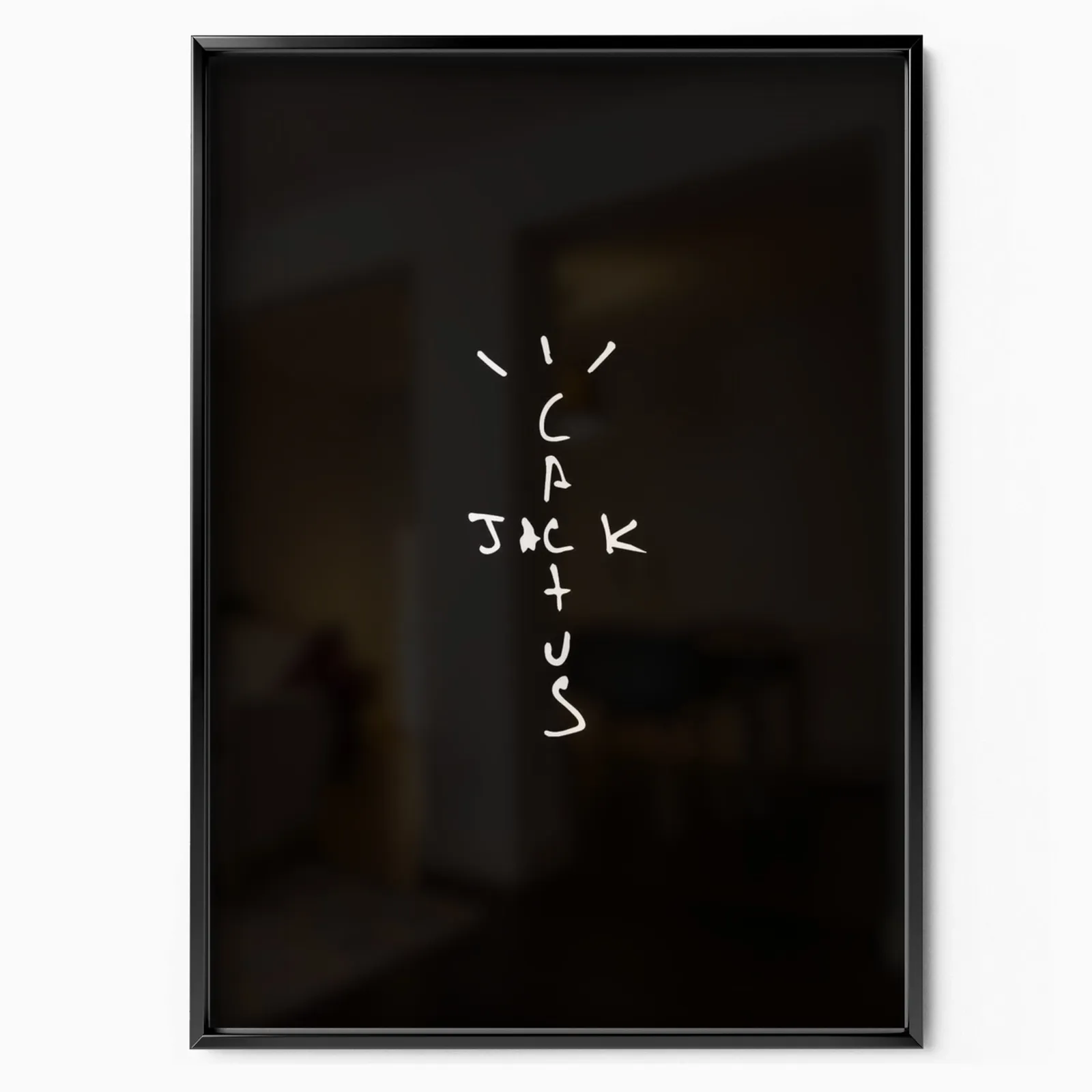 Cactus Jack Logo poster, museum grade matte print