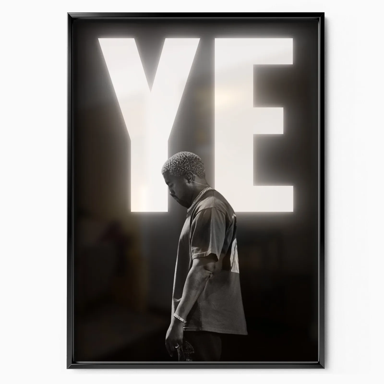 Kanye West Sì poster, museum grade matte print