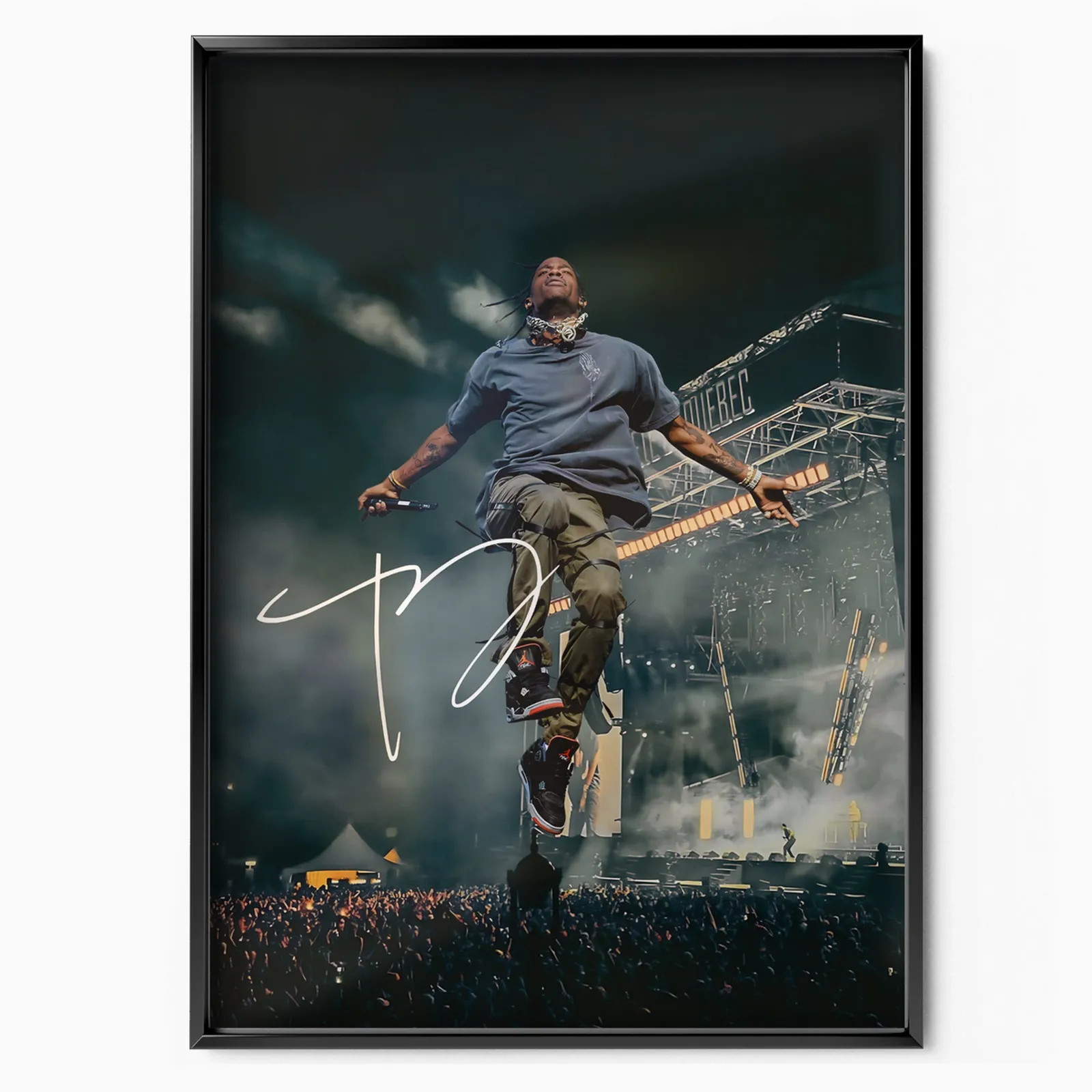 Concert Sign poster, museum grade matte print