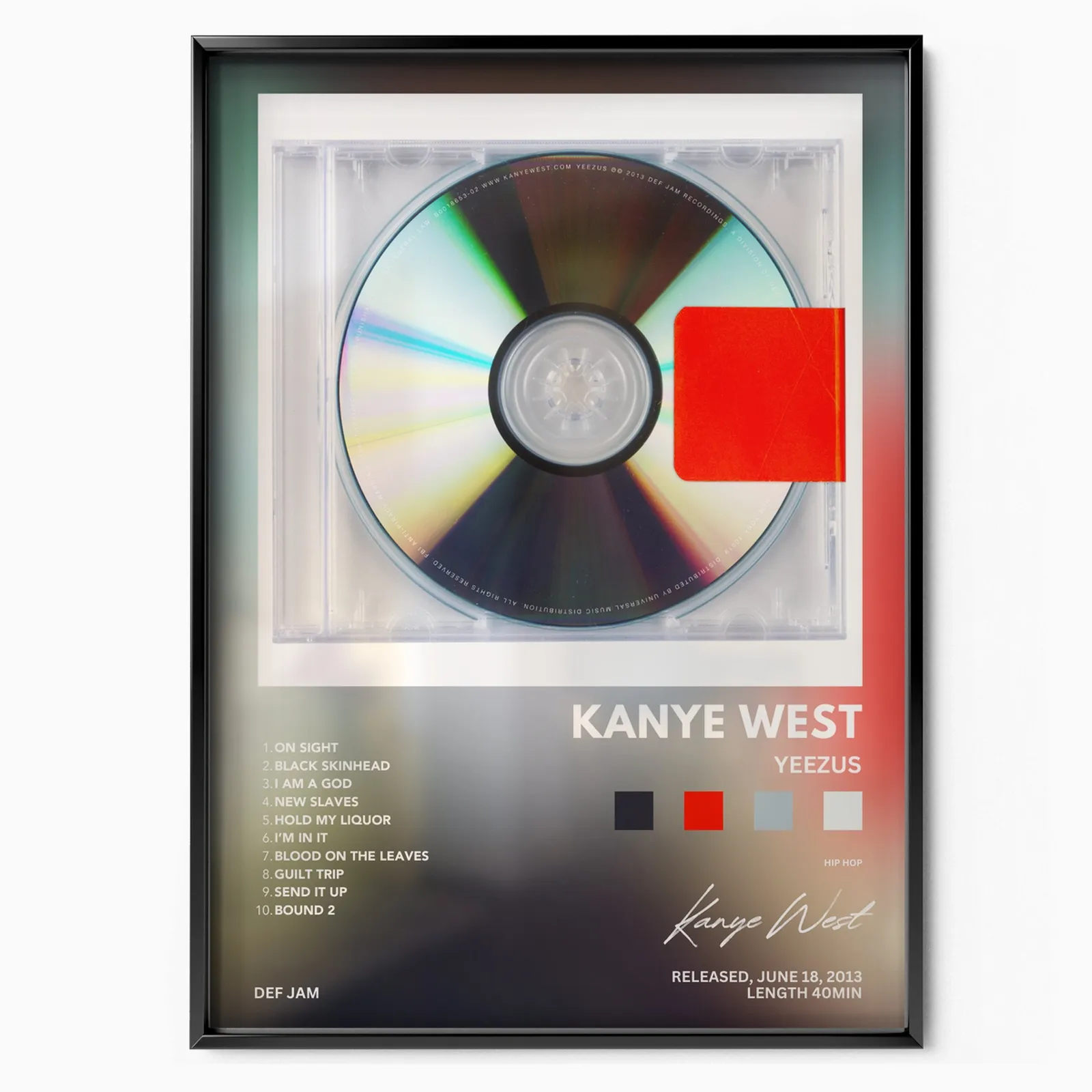Yeezus poster