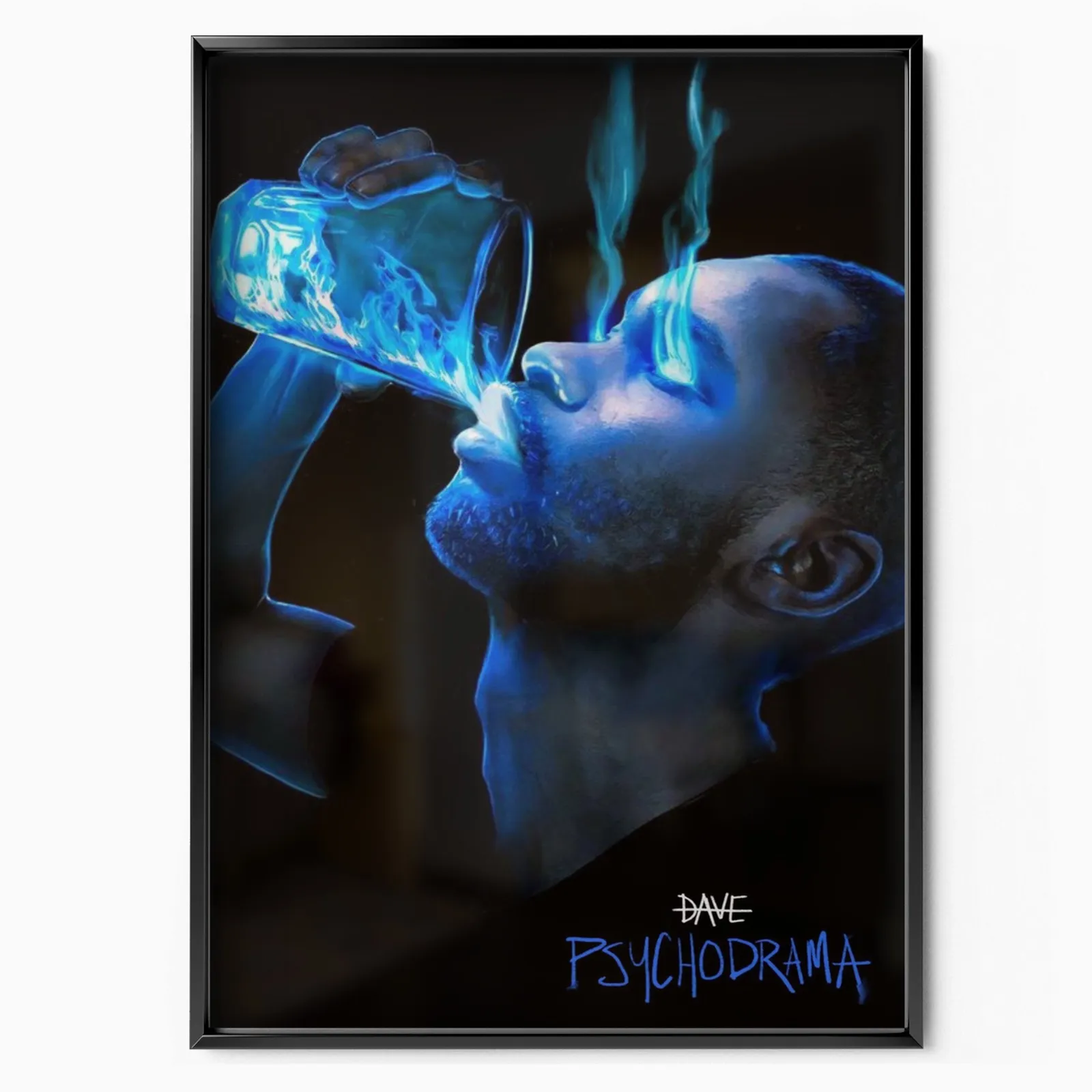 Psychodrama Cover poster, museum grade matte print