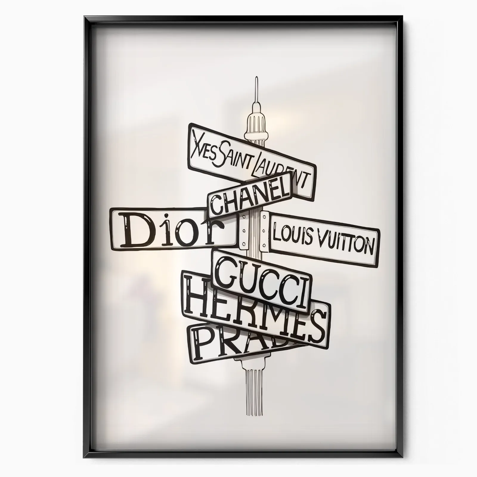 "Logotipo"  poster, museum grade matte print