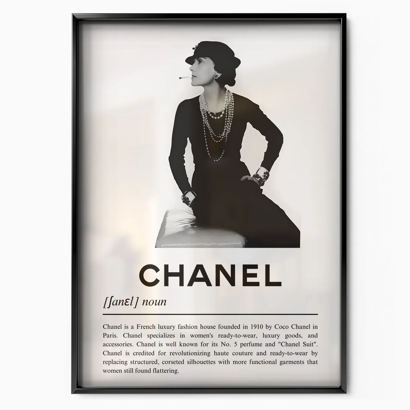 Chanel History poster