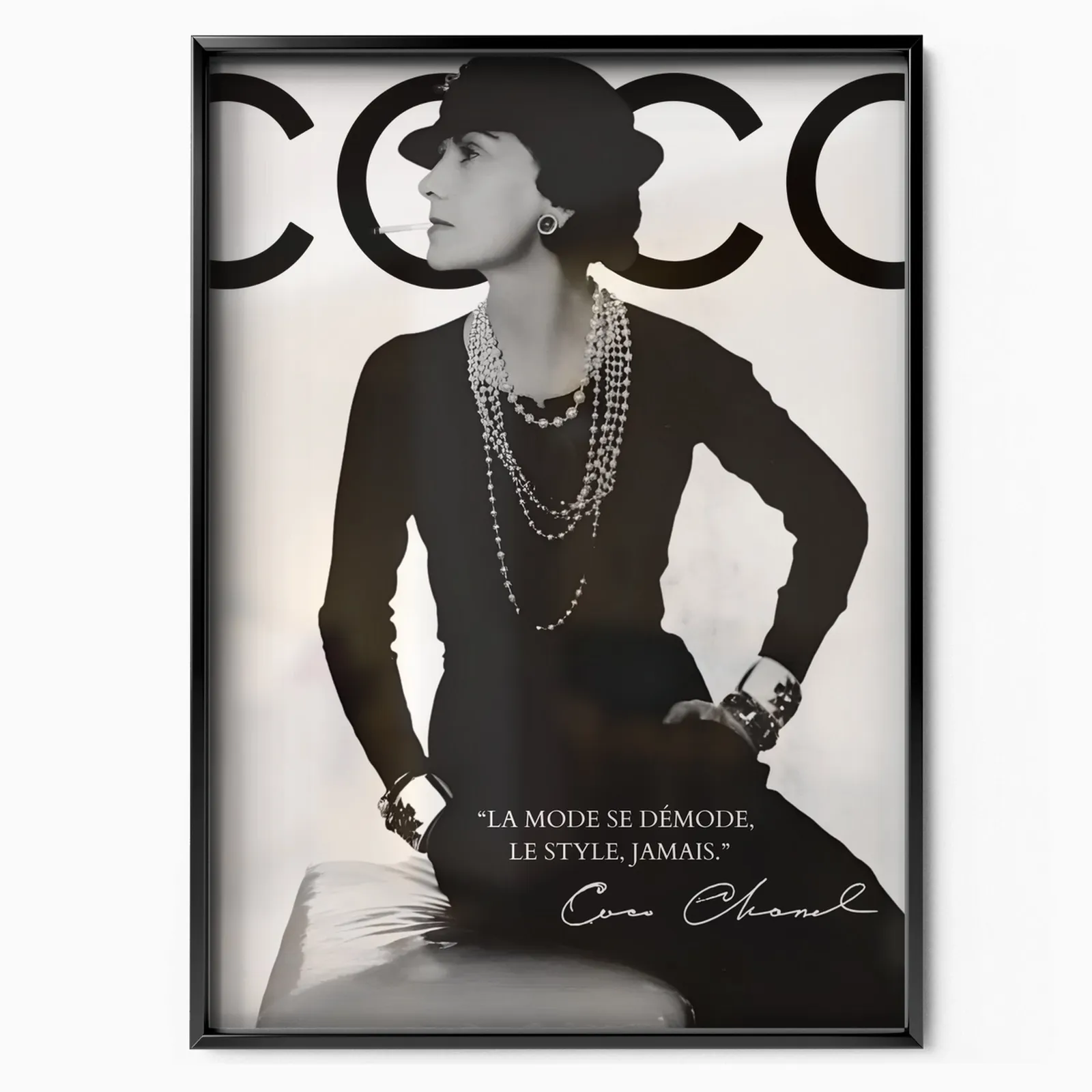 "Logotipo"  poster, museum grade matte print