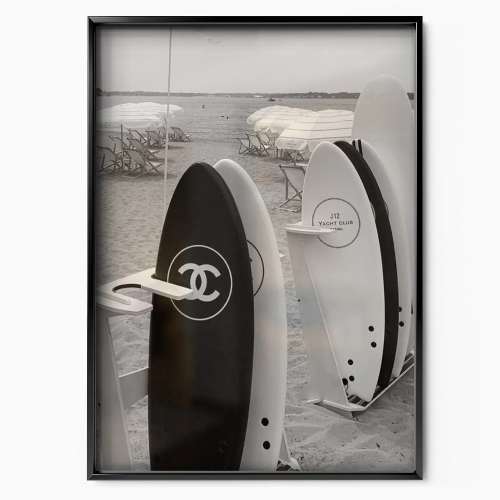 Coastal Chic Surf poster