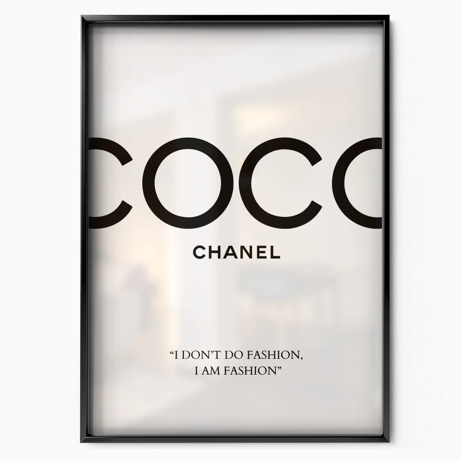 Coco Chanel poster