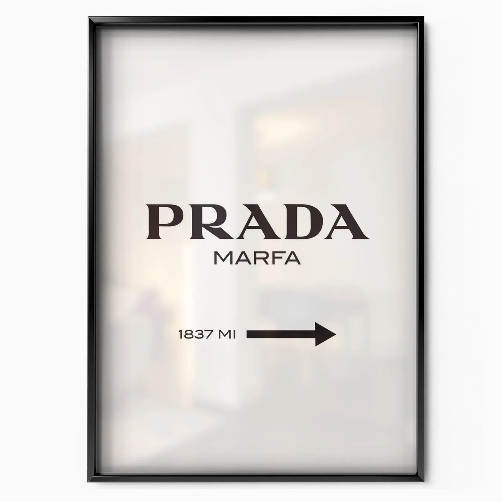 Marfa White poster