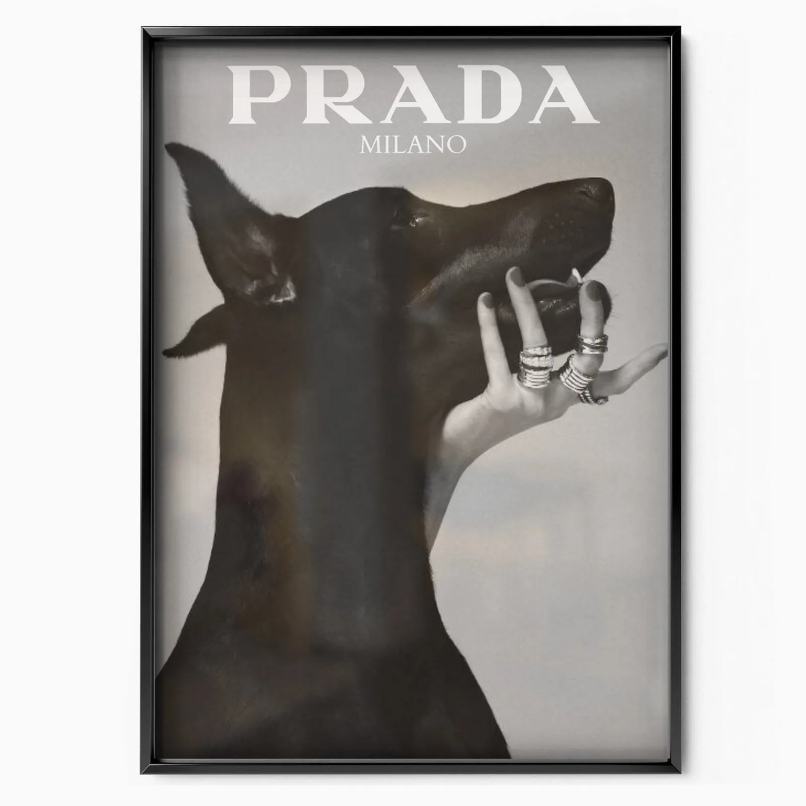 "Logotipo"  poster, museum grade matte print