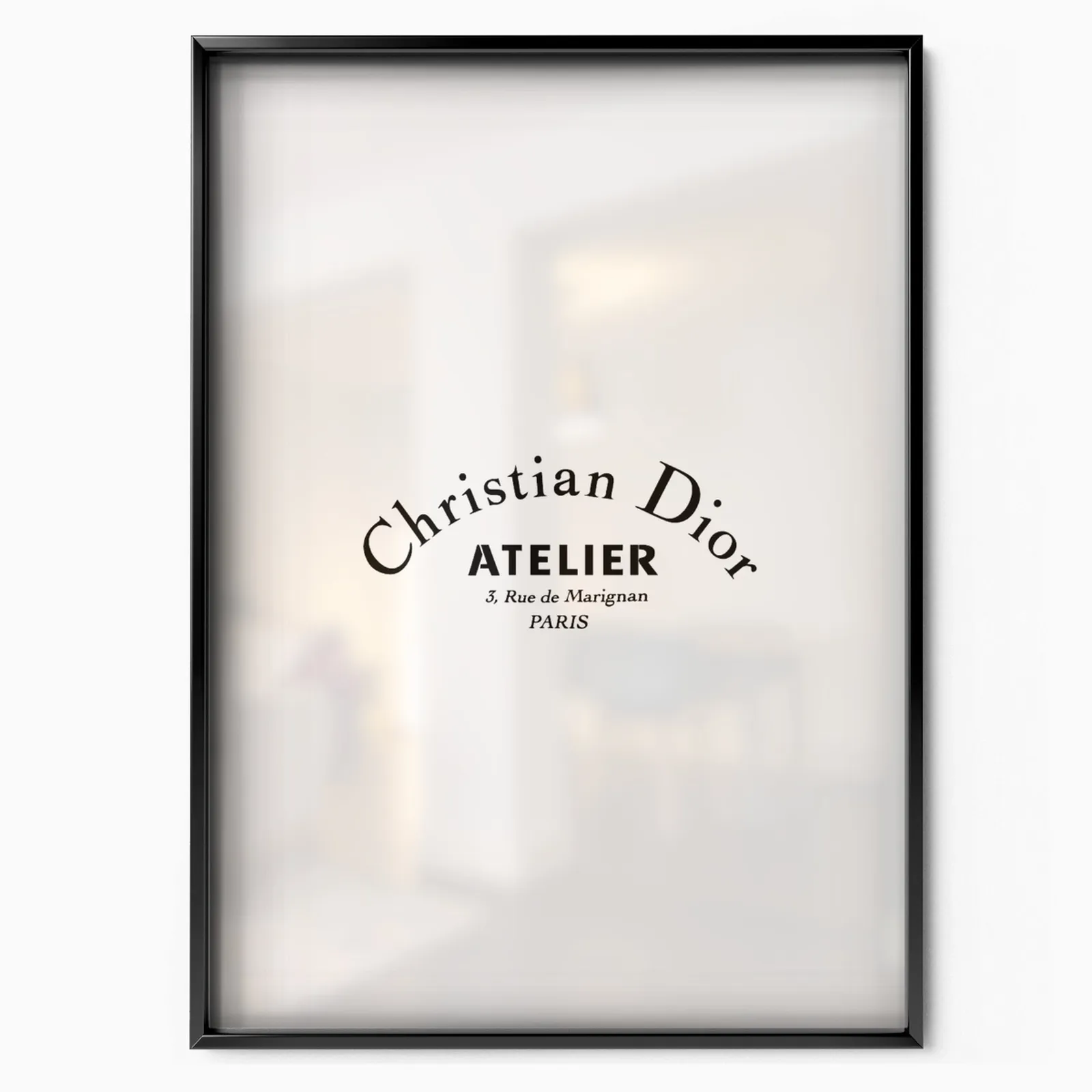 Atelier Christian Dior poster
