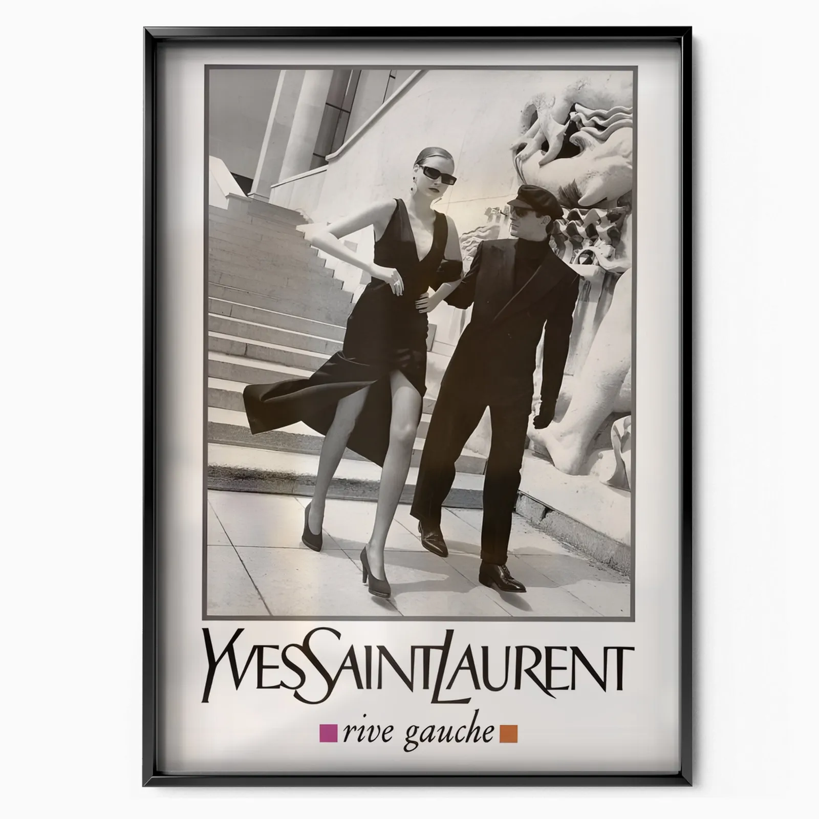 Yves Saint Laurent Rive Gauche poster