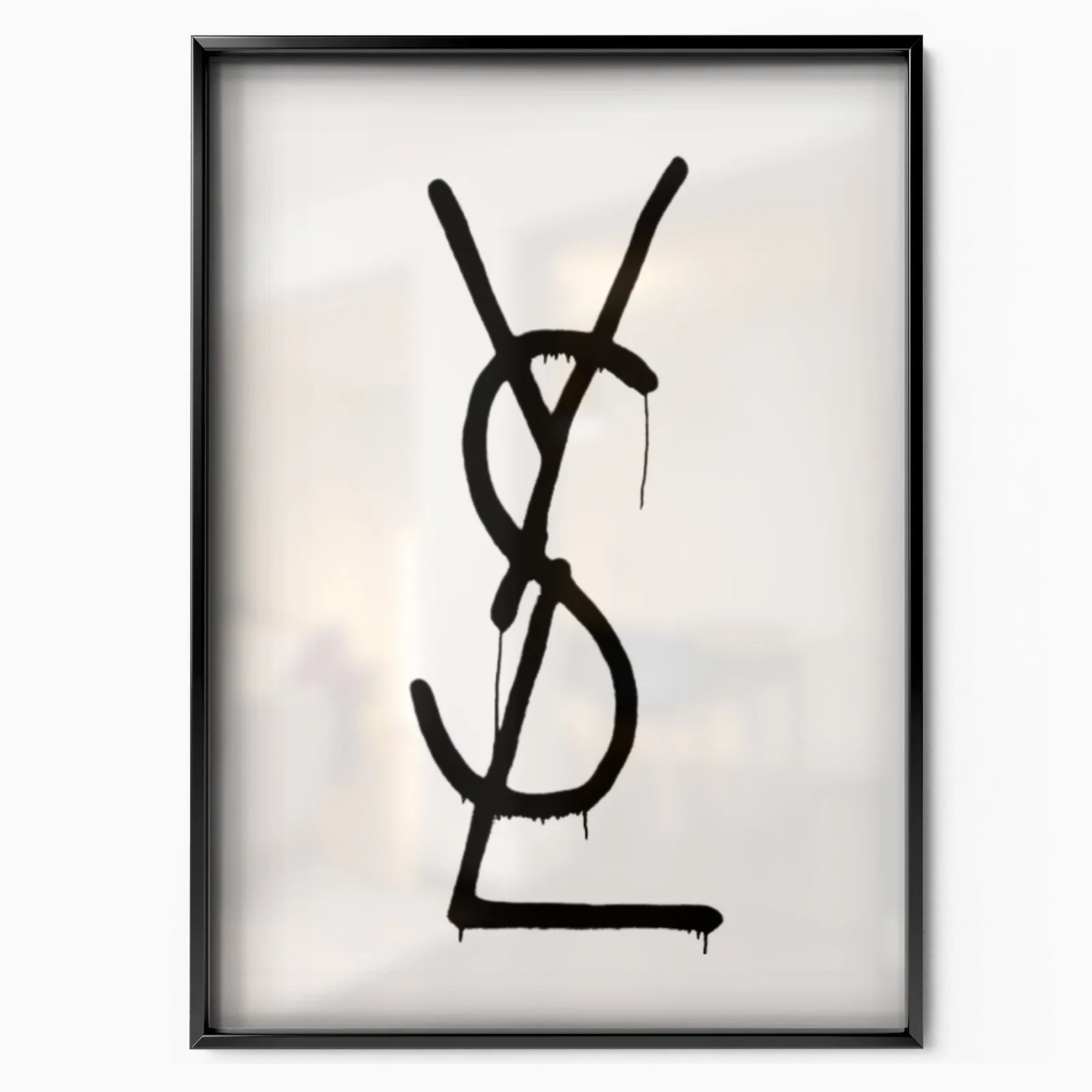 "Logotipo"  poster, museum grade matte print