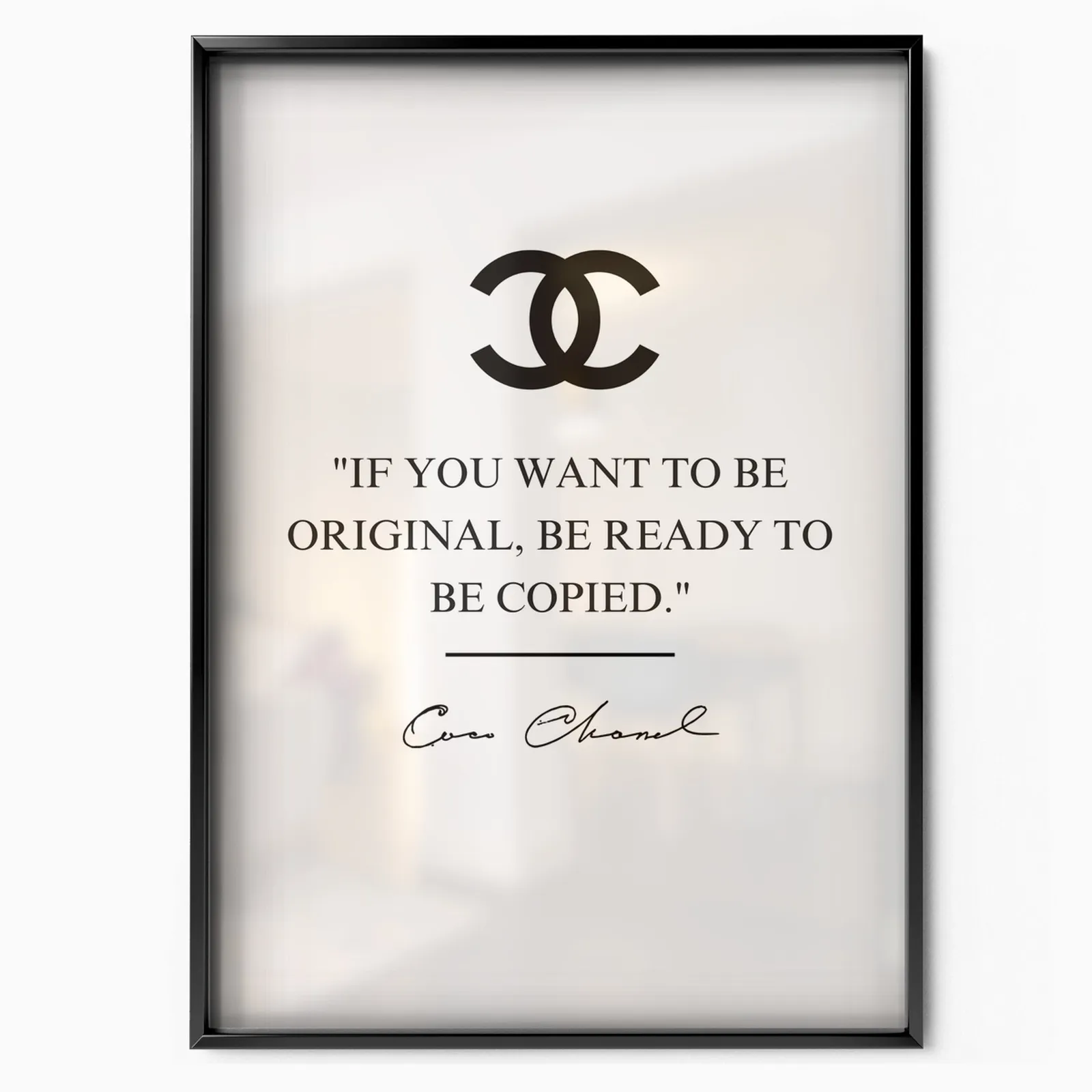 "Logotipo"  poster, museum grade matte print