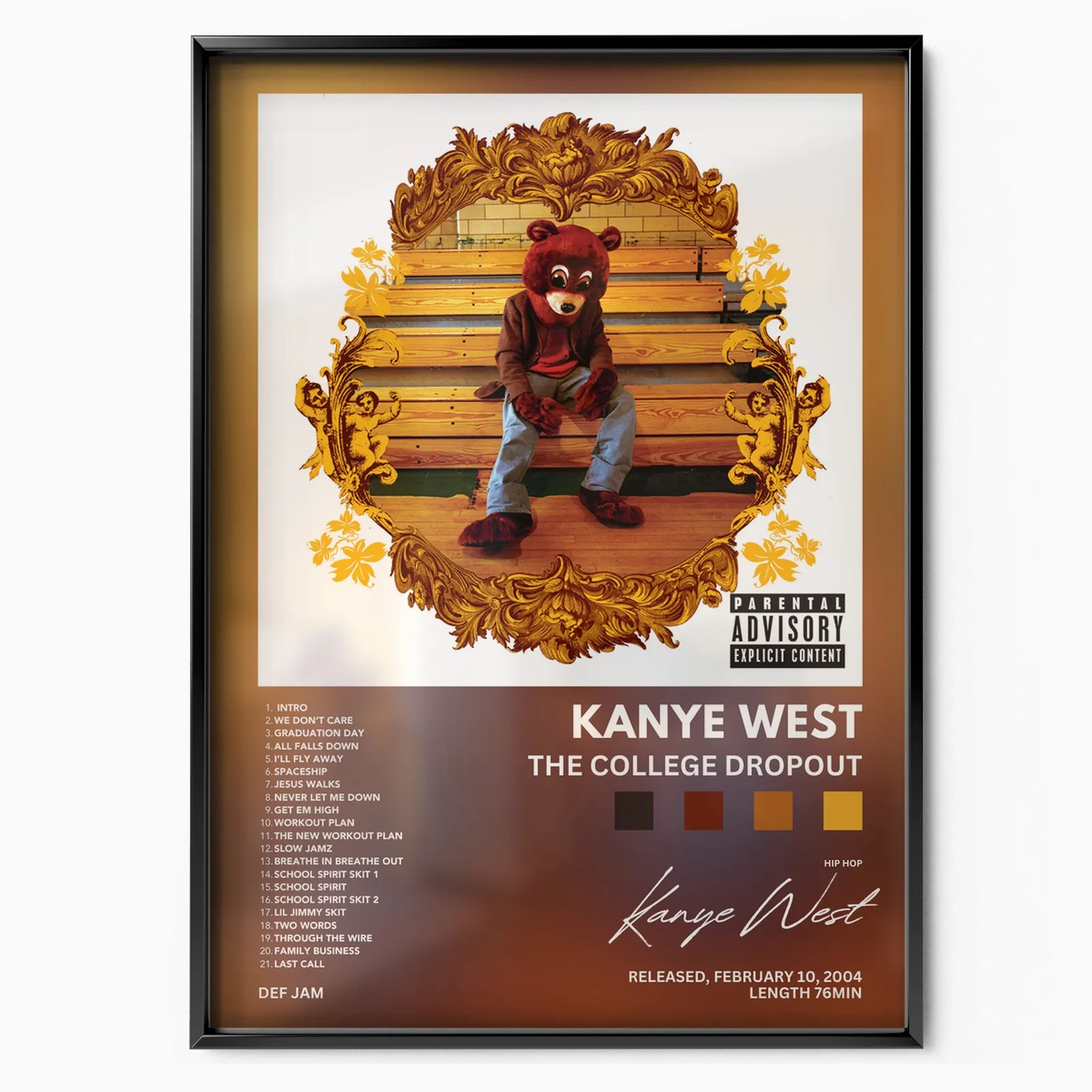 The College Dropout poster