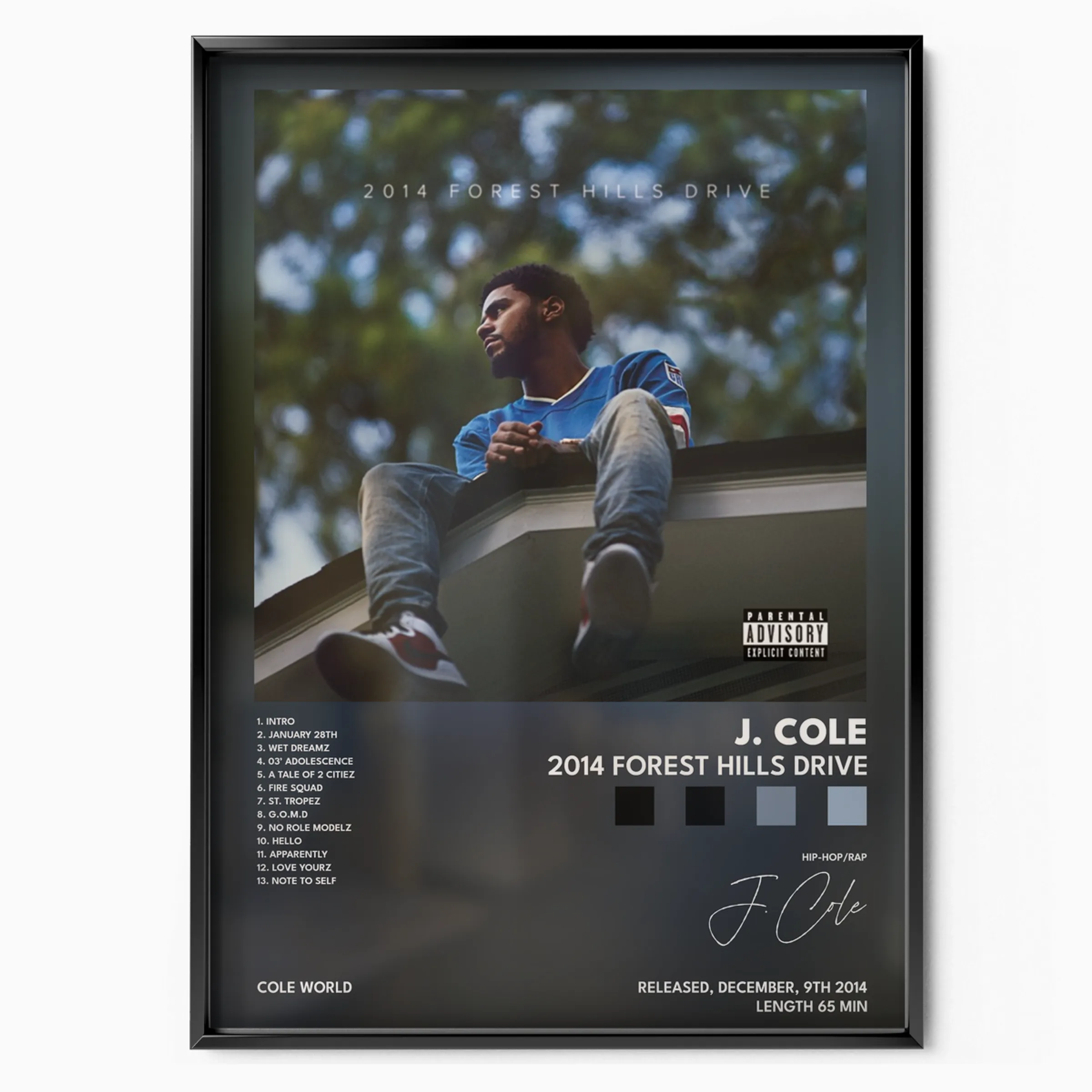 Le leggende di Juice World non muoiono mai poster, museum grade matte print